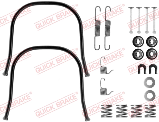 Комплектующие тормозной колодки QUICK BRAKE 105-0633
