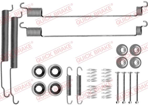 Комплектующие тормозной колодки QUICK BRAKE 105-0768