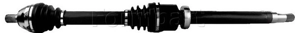 Полуось volvo s40 01/13 -