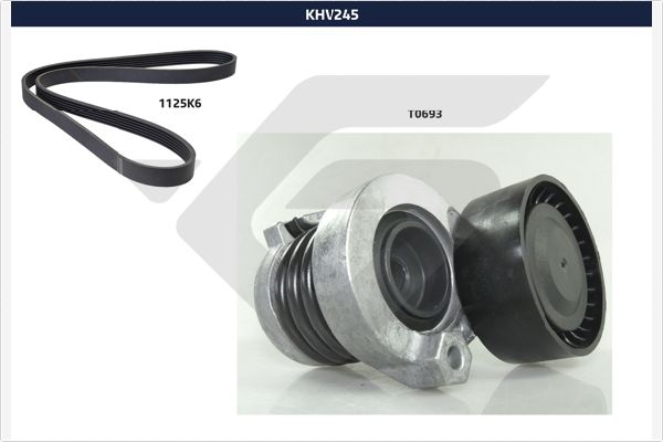 Ремень грм комплект HUTCHINSON KHV245