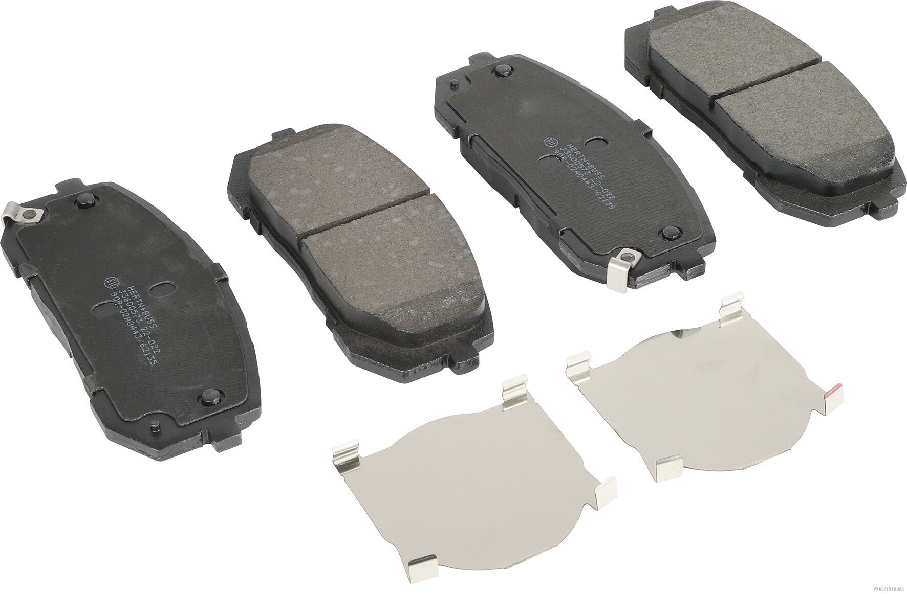 Колодки тормозные дисковые комплект HERTH+BUSS JAKOPARTS J3600573
