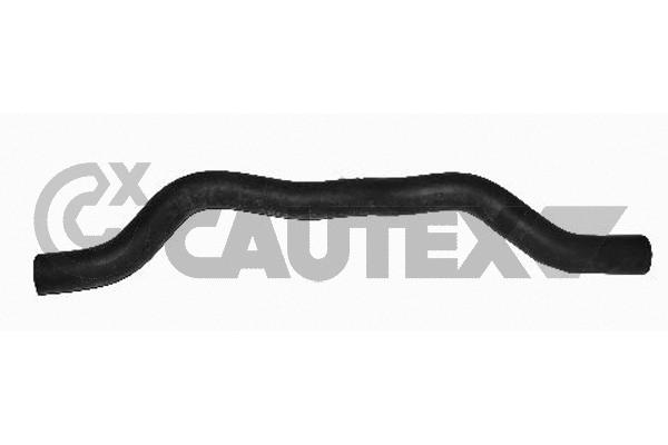 Патрубок радиатора CAUTEX 026577