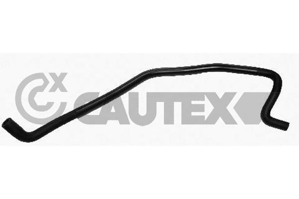 Патрубок радиатора CAUTEX 481052