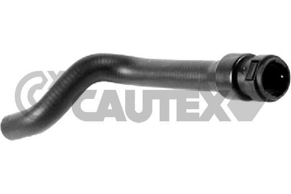 Патрубок радиатора CAUTEX 026490