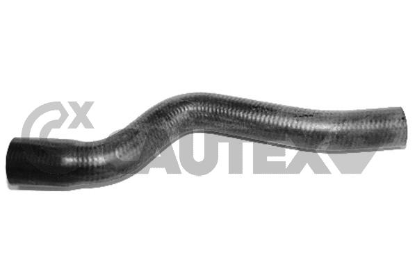 Патрубок радиатора CAUTEX 026616