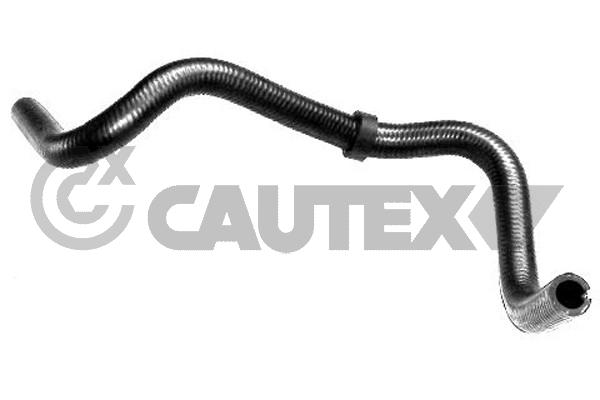 Патрубок радиатора CAUTEX 011379