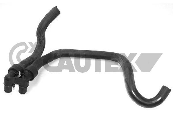 Патрубок радиатора CAUTEX 036384