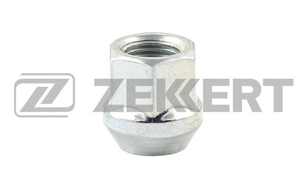 Гайка колесная конус 12mmx1.25 l 21 ключ 17 цинк ZEKKERT BE4002