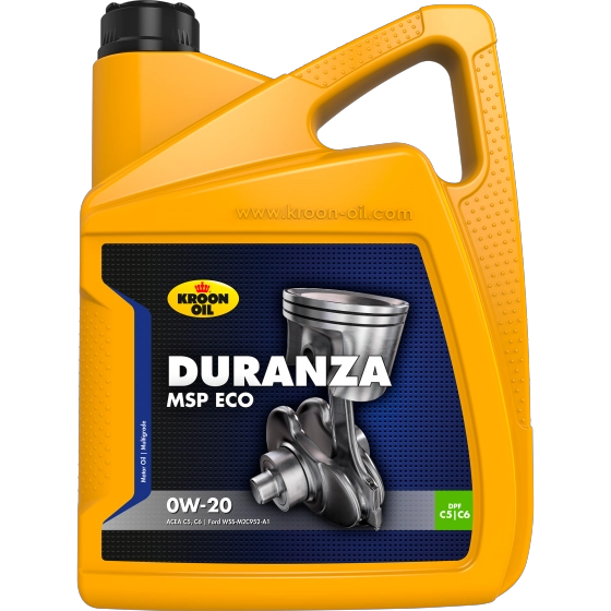 Масло моторное duranza msp eco 0w-20 5l KROON-OIL 37126