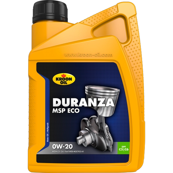 Масло моторное duranza msp eco 0w-20 1l KROON-OIL 37125