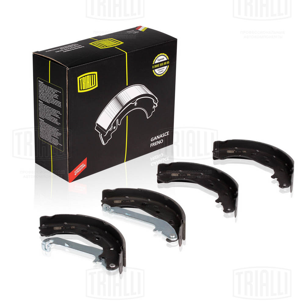 Gf 1062 колодки барабанные TRIALLI GF 1062