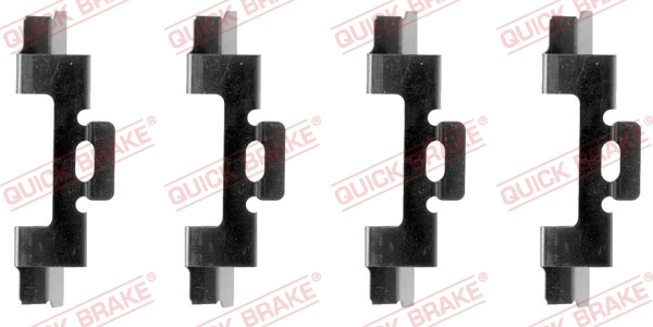 Монтажный комплект тормозных колодок QUICK BRAKE 109-1027
