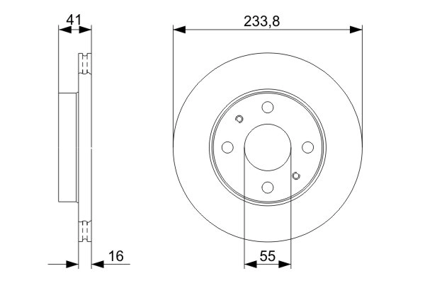 Тормозные диски BOSCH 0 986 479 352