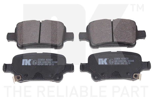 Тормозные колодки NK 223654