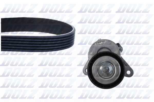 Комплект грм vw golf/passat/tiguan/caddy 1.6-2.0d DOLZ SKD226A
