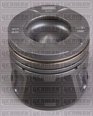 Поршень двс с кольцами YENMAK 31-04289-000