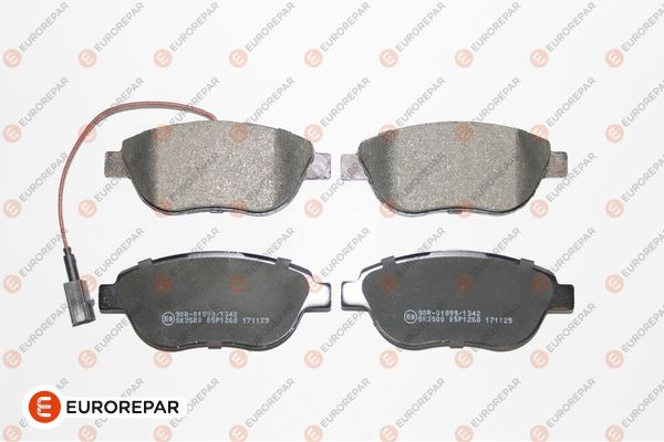 Колодки тормозные дисковые fiat bravo 07 stilo 01 stilo multi wagon 03 EUROREPAR 1617256580