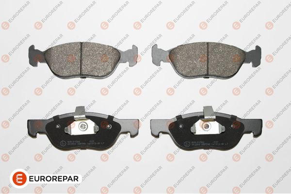 Колодки тормозные дисковые fiat punto (188) 1.4 99 EUROREPAR 1617260380
