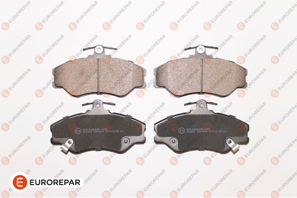 Колодки тормозные дисковые hyundai grace/h1 2.4 93 EUROREPAR 1667813680