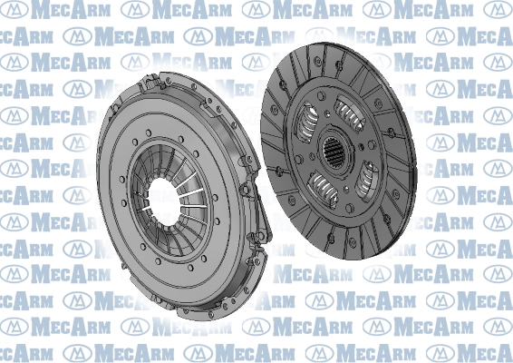 Mk10323d комплект сцепления gm vectra c 04- 19cdti диск+корзина под гидр.выжимн. MEC ARM MK10323D