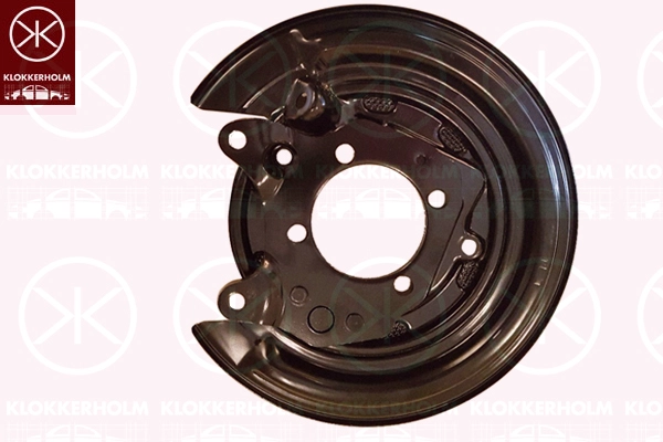 Кожух тормозного диска задн лев toyota - corolla e12 02- KLOKKERHOLM 8116877