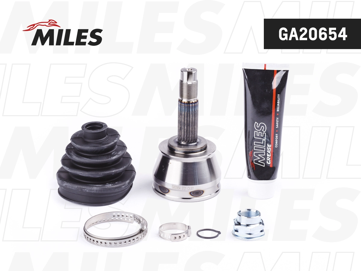 Шрус наружный fiat albea rus palio 96- (gkn 305754) ga20654 MILES GA20654
