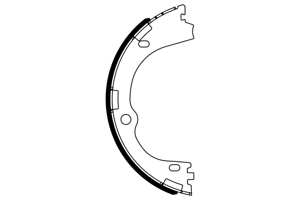 0 986 487 965 колодки барабанные BOSCH 0 986 487 965