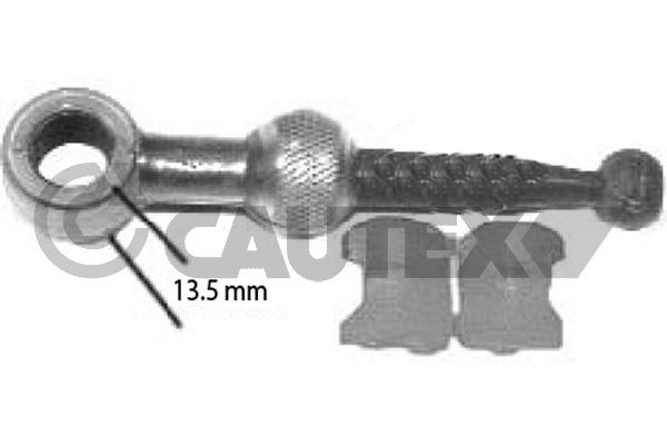 Сальник коробки (кпп) CAUTEX 010622