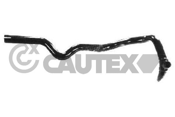 Патрубок радиатора CAUTEX 026123