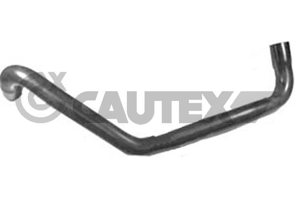 Патрубок радиатора нижн renault scenic 1.5dci 05- megane ii 1.5d 05-09 CAUTEX 753545