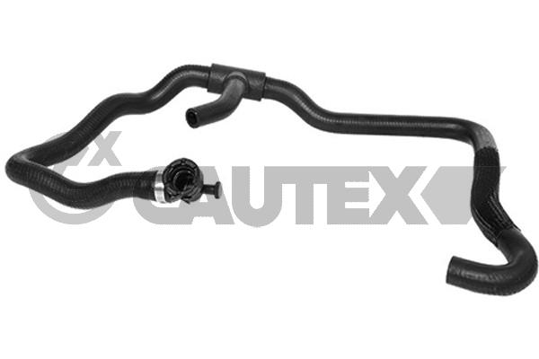Патрубок радиатора CAUTEX 026820