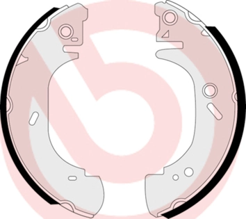 Тормозные колодки задние (барабанные) BREMBO S24527