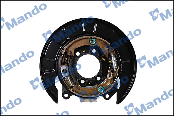 Ex583101c810 колодки барабанные ручника в сборе со щитом MANDO EX583101C810