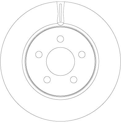 Тормозные диски TRW DF6264