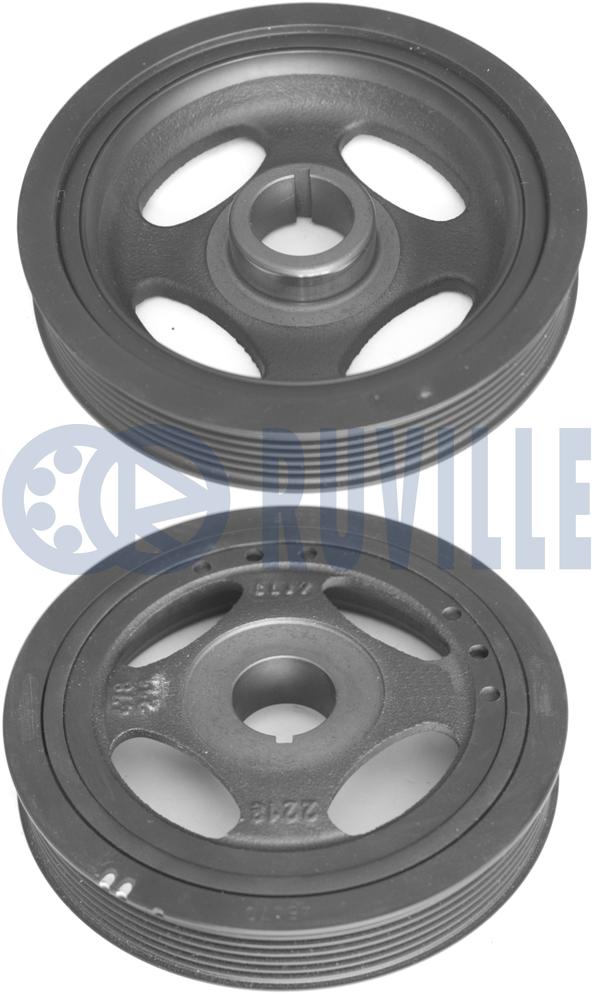 Шкив коленвала toyota aygo 05-14 RUVILLE 520247