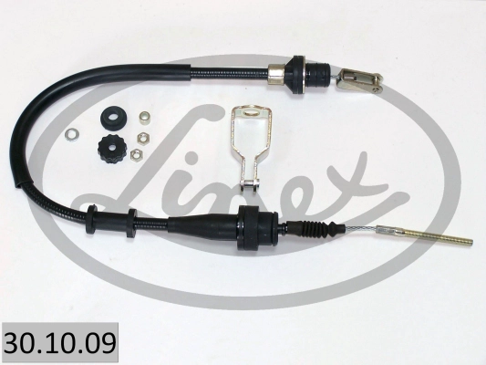 Трос сцепления nissan primera 2.0 91- 695/480 мм LINEX 30.10.09