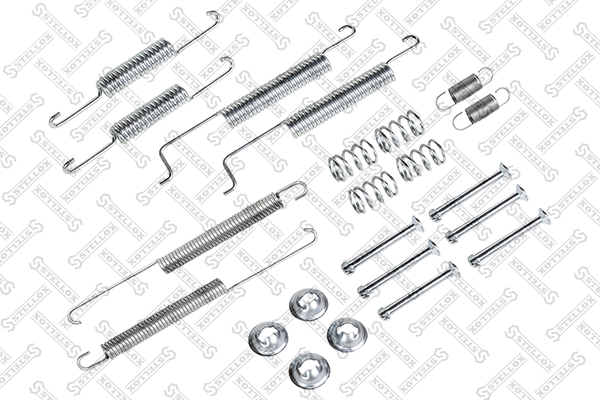 Р/к торм. колодок задних 12пружин+8шпилек+4шайбы STELLOX 00-01511-SX