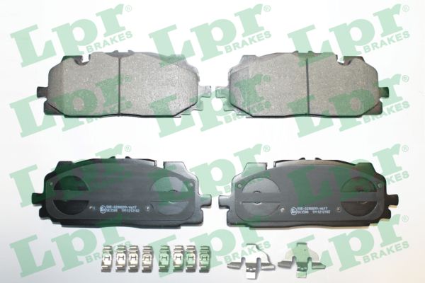 Колодки тормозные дисковые lpr LPR 05P2102K