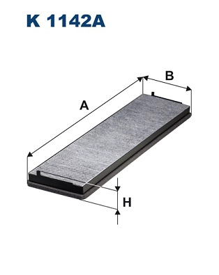 Воздушный фильтр салона filtron (рамка) FILTRON K 1142A