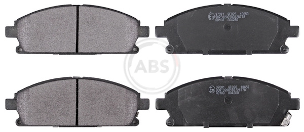Колодки торм пер nissan x-trail A.B.S. 37081