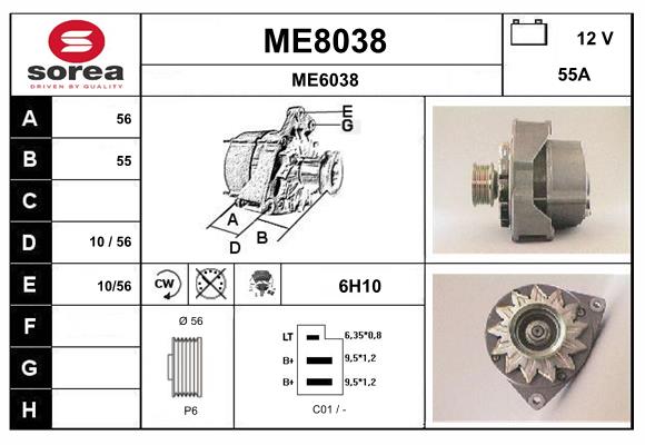 Генератор SNRA ME8038
