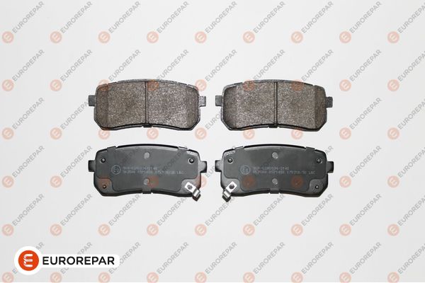 Колодки тормозные дисковые EUROREPAR 1617286980