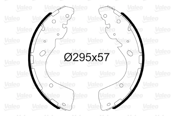 Колодки тормозные VALEO 564194