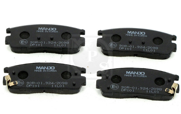 Колодки тормозные дисковые NPS D361O06