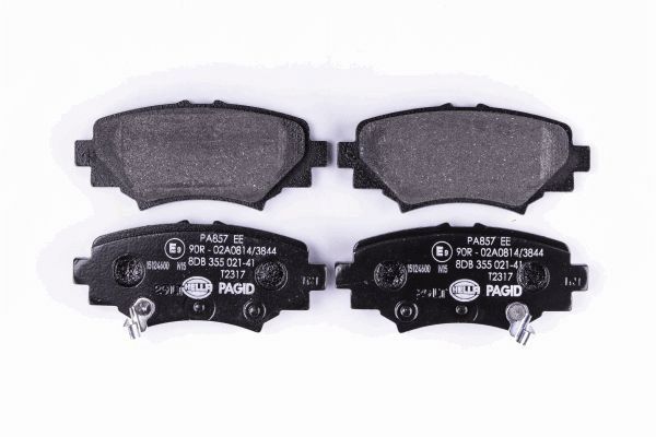 Колодки тормозные дисковые HELLA/BEHR/PAGID 8DB355021-411