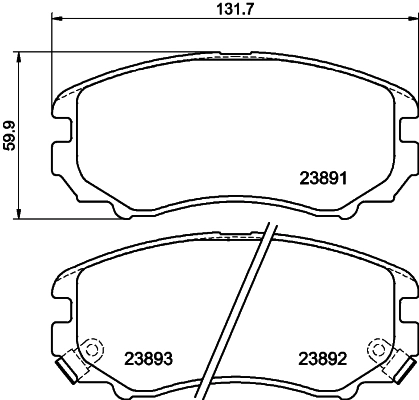  HELLA/BEHR/PAGID 8DB355024-311