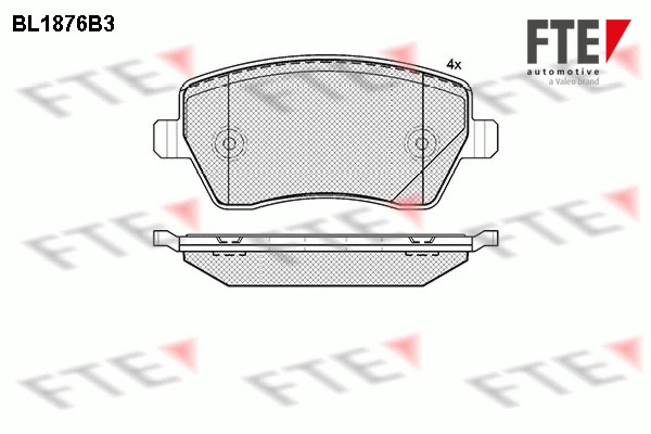 Запчасть FTE BL1876B3
