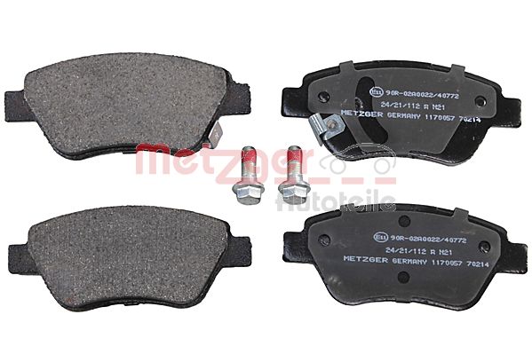 Колодки тормозные METZGER 1170057