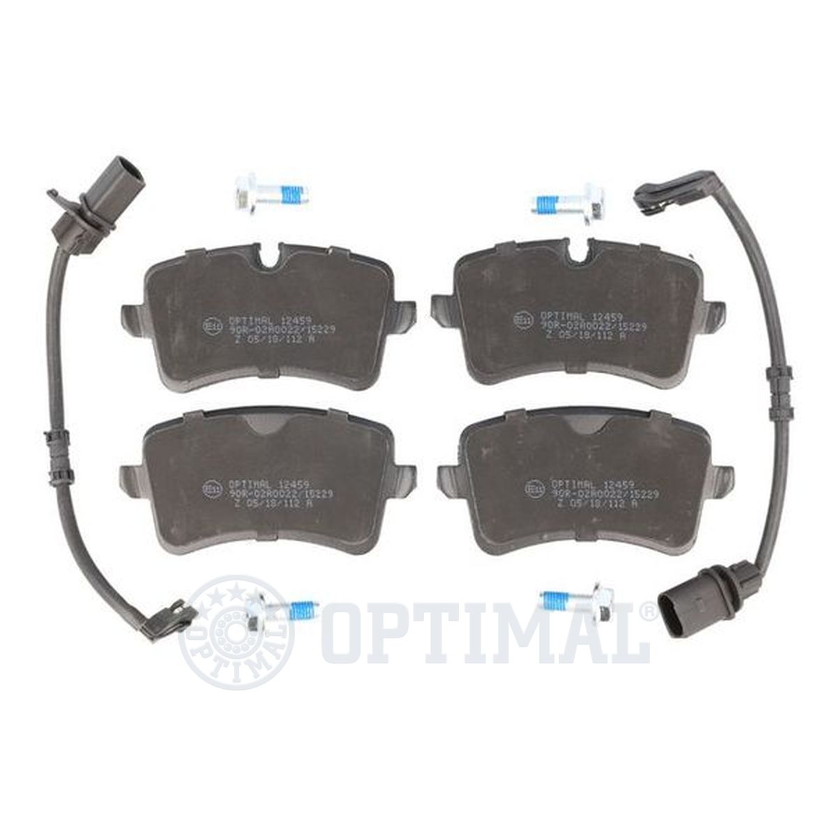 Колодки тормозные дисковые OPTIMAL 12459
