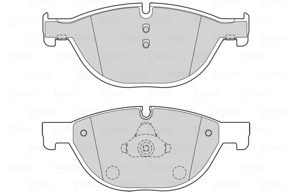 Колодки тормозные дисковые VALEO 302275